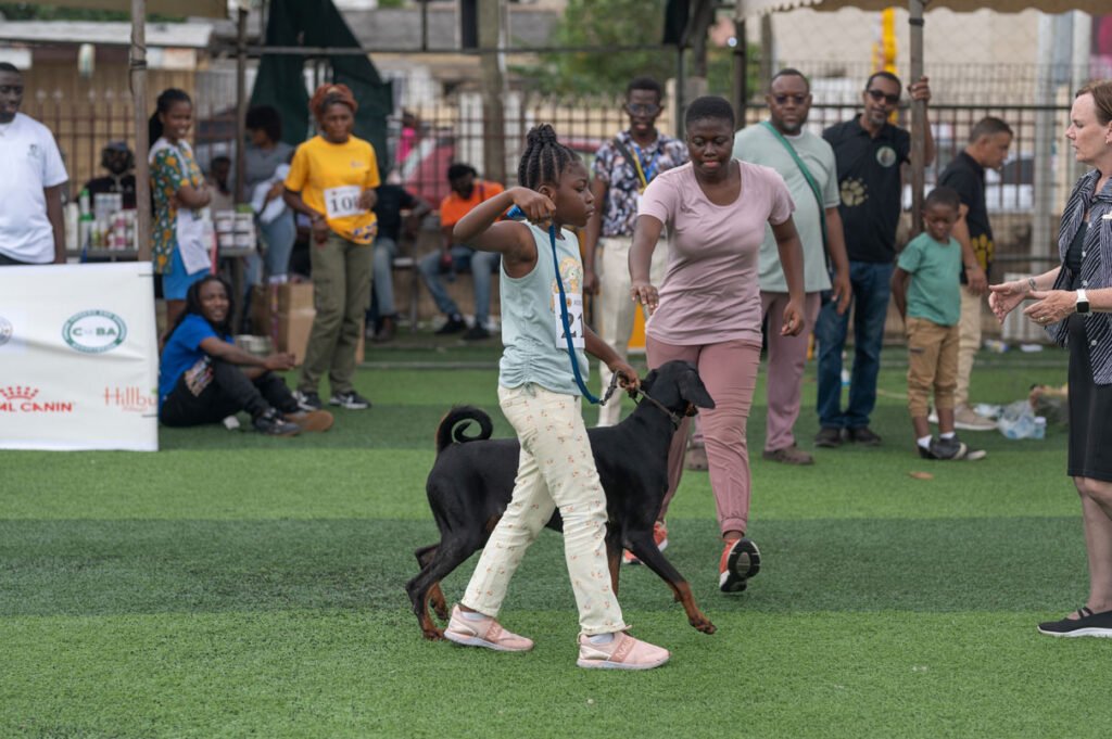 A Pioneer of Africa Dobermann and Handler