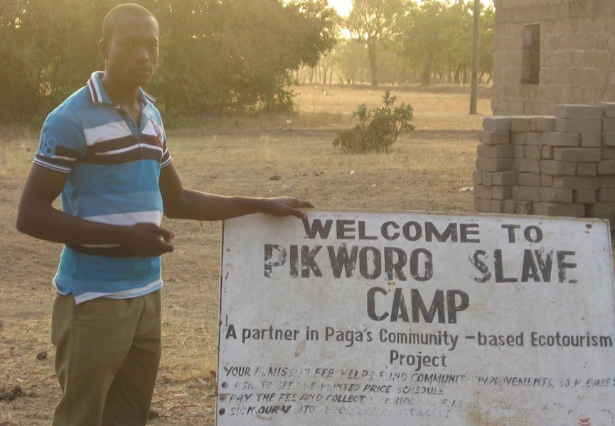 Pikworo Slave Camp Sign