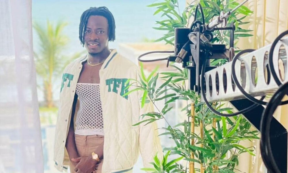 A screenshot from Fancy Gadam's 'If' video