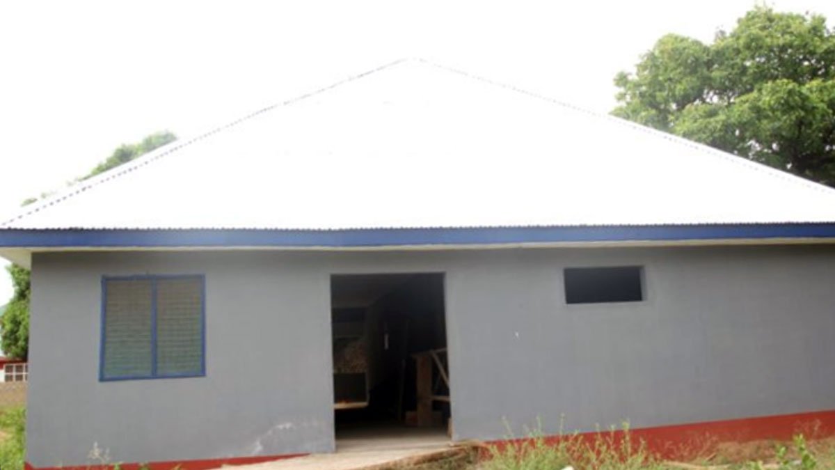 Kpandai ECG hospital Mortuary Structure