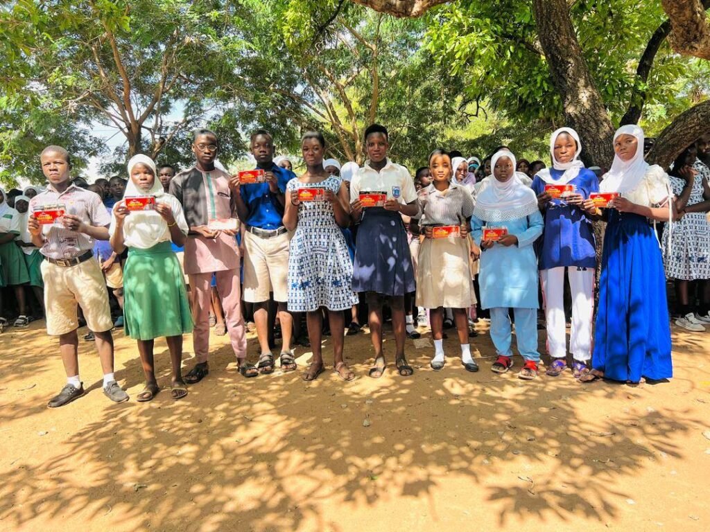 Some beneficiaries of the Daboya-Mankarigu MP's donation