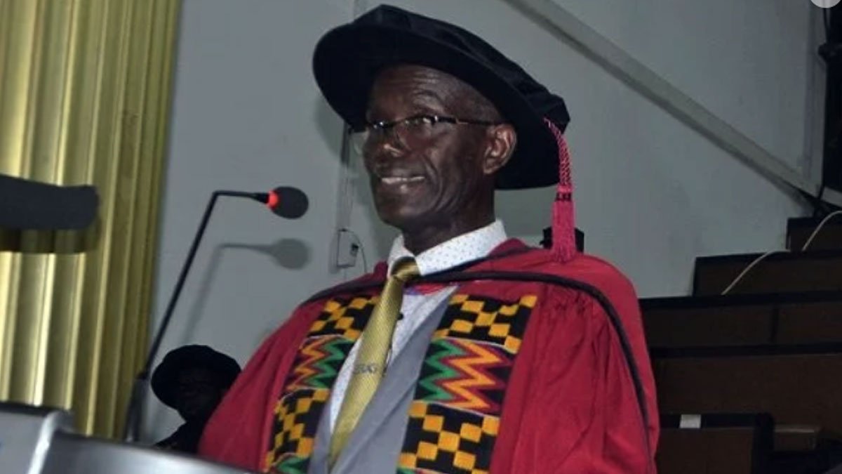 Professor Samuel Adjei-Nsiah Talking on Soybeans