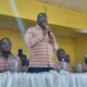 Dr. Abraham Dakurah ICAG Member talking to students at Wa SHS