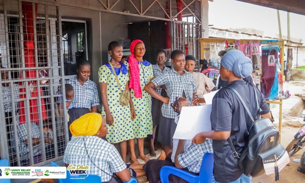 Ummy Relief Foundation Leads Anti-Plastic Waste Campaign in Tamale Markets