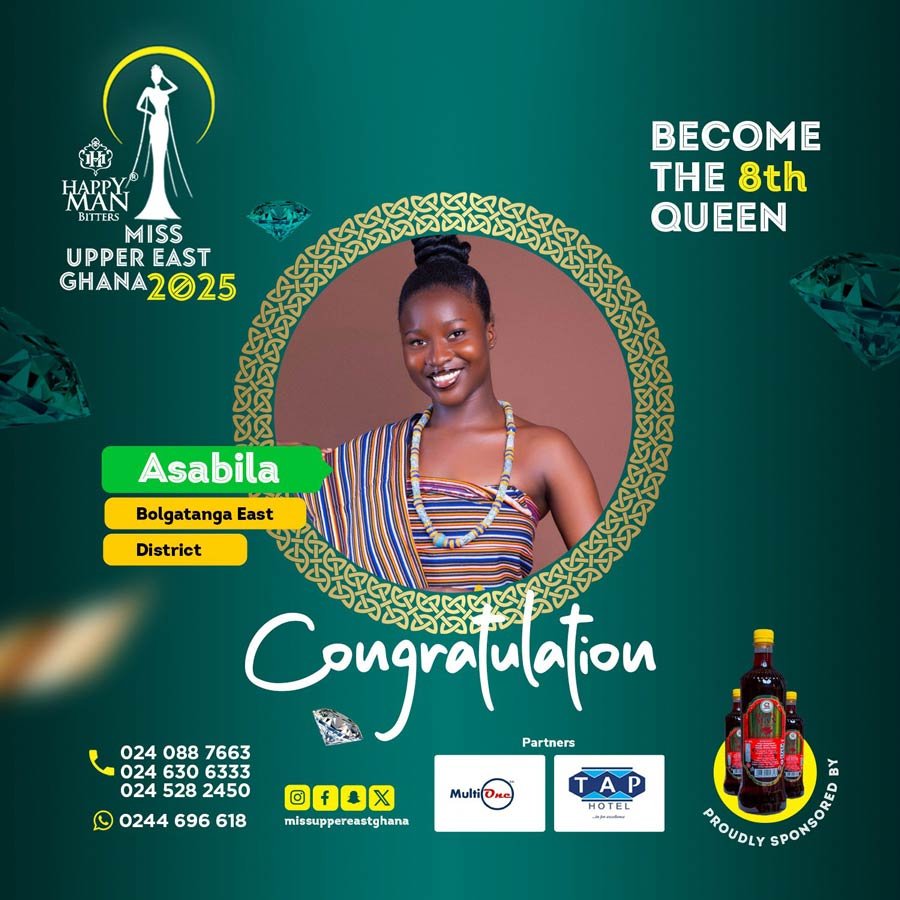 Asabila Miss Upper East Ghana 2025
