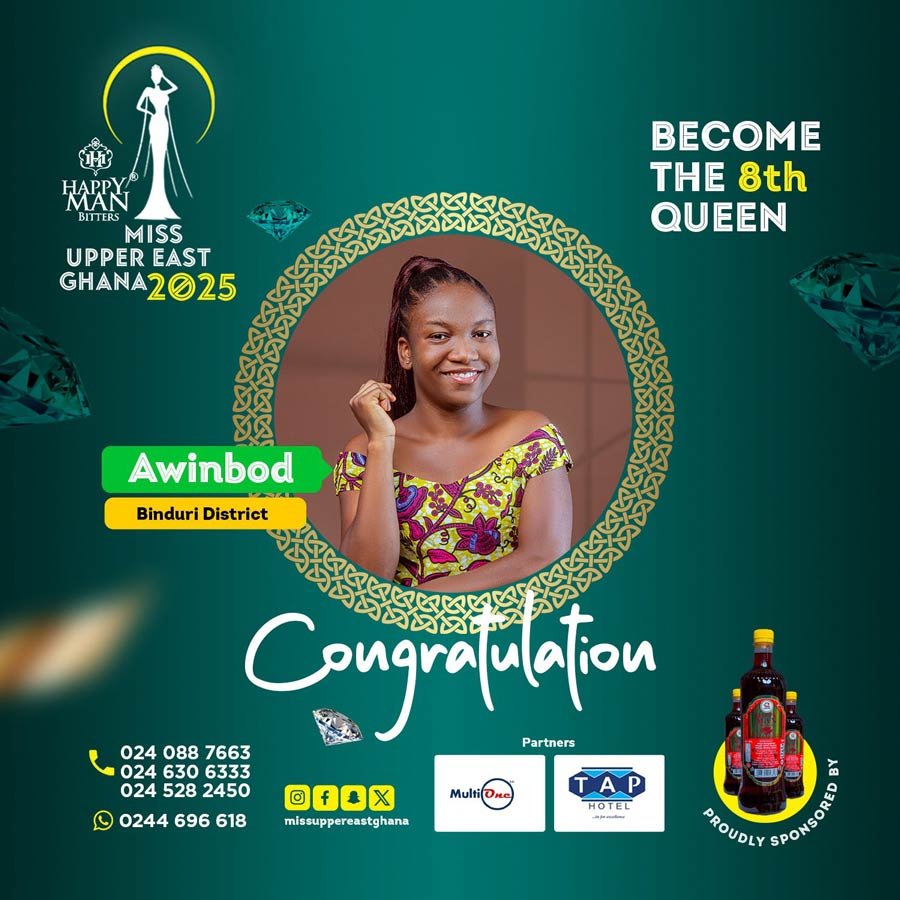 Awinbod Miss Upper East Ghana 2025