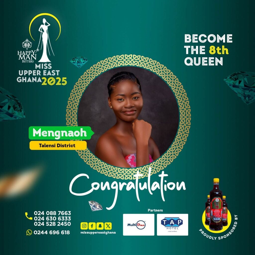 Mengnaoh Miss Upper East Ghana 2025