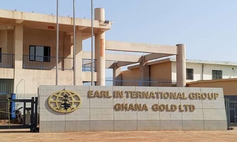 Entrance of Earl International Group Ghana Gold Ltd in Talensi, Upper East Region