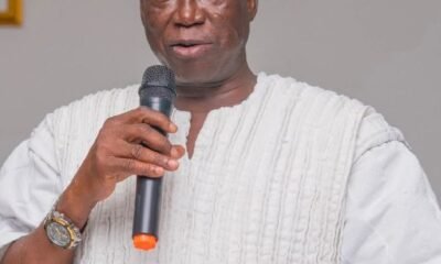 Upper East Regional Minister Donatus Akamugri Atanga speaking